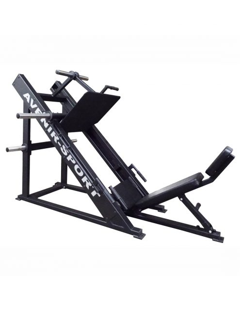 Жим ногами под углом