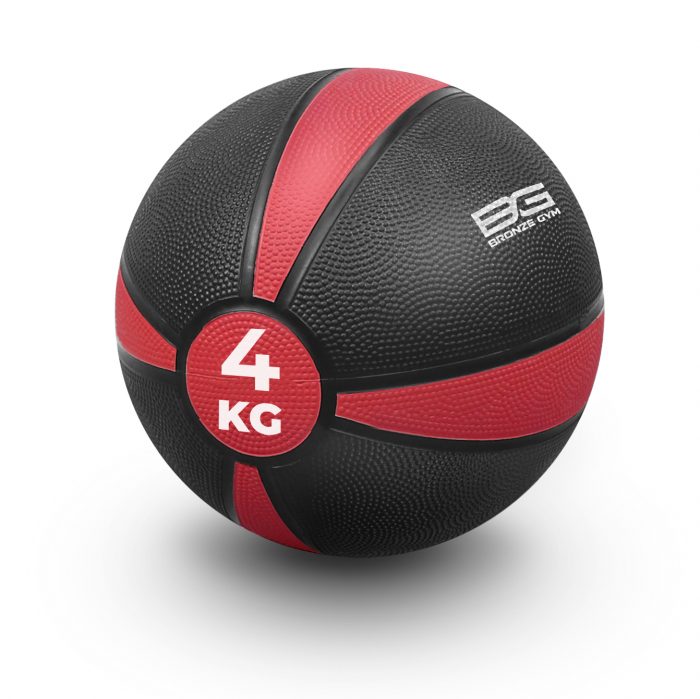 Медбол резиновый BRONZE GYM, 4 кг. — изображение 1