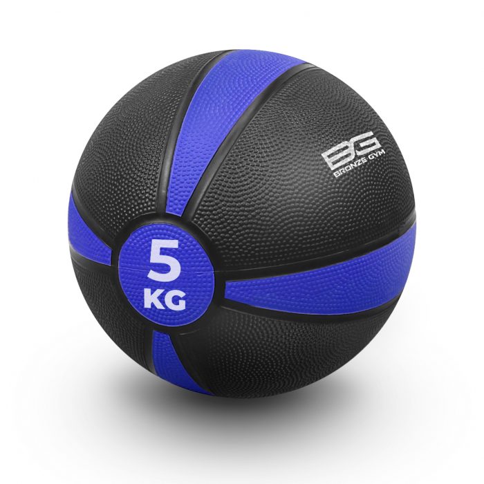 Медбол резиновый BRONZE GYM, 5 кг — изображение 1