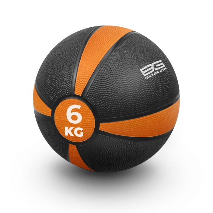 Медбол резиновый BRONZE GYM, 6 кг. — изображение 1