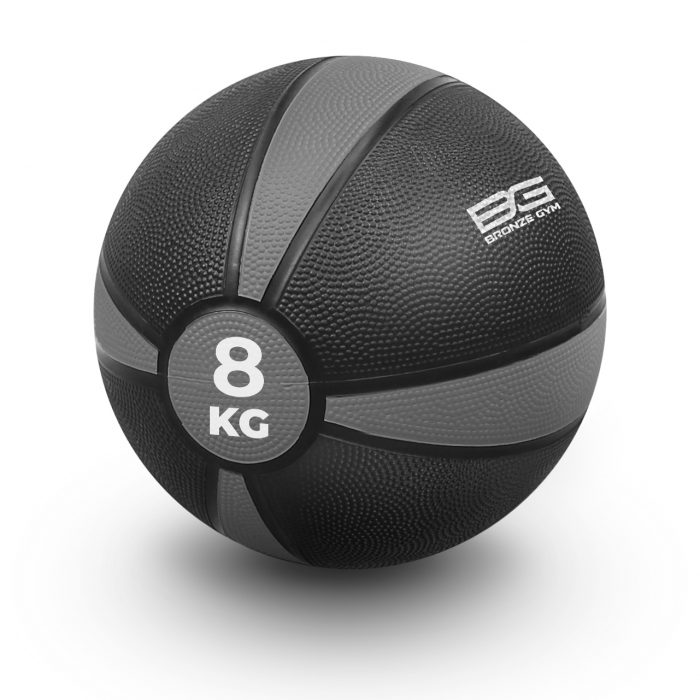Медбол резиновый BRONZE GYM, 8 кг. — изображение 1