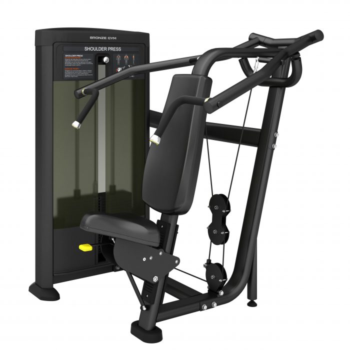 Жим от плеч независимый профессиональный BRONZE GYM  BLANC 20 — изображение 1