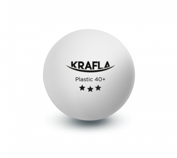 KRAFLA B-WT3000 Набор для настольного тенниса (мяч три звезды 3шт.) — изображение 1