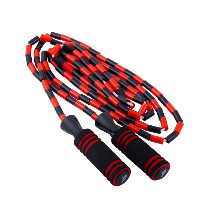 Скакалка скоростная в оплетке PRCTZ BEADED PLASTIC JUMP ROPE, 275 см. — изображение 1