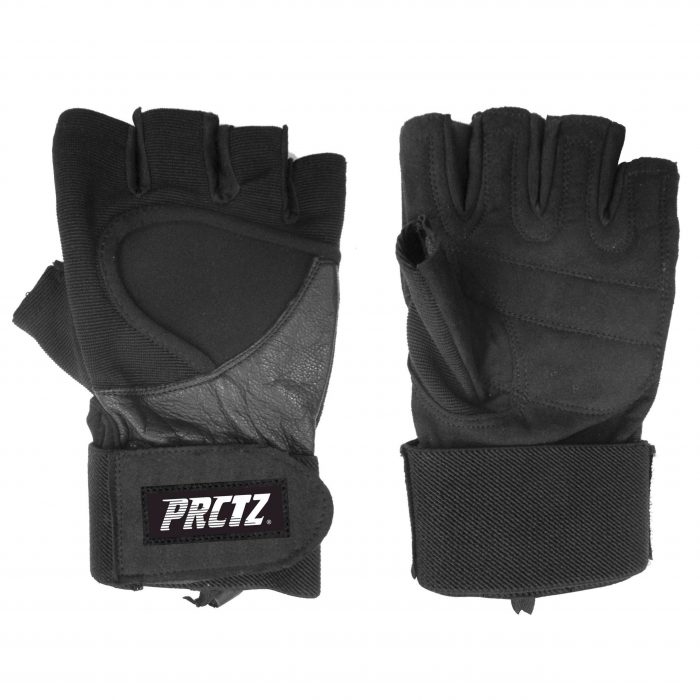 Перчатки для фитнеса c фиксатором запястья PRCTZ WRIST-WRAP GLOVES "M" — изображение 1