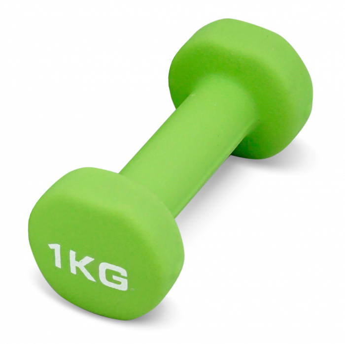 Гантель для аэробики неопреновая PRCTZ NEOPRENE DUMBBELL, 1 кг. — изображение 1