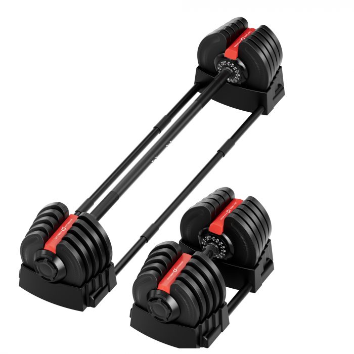 Штанга регулируемая многофункциональная 2 в 1 OXYGEN FITNESS XCROSS 40 кг — изображение 1