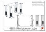 Двойной кроссовер на базе реабилитационной рамы (стек 4х100кг) — изображение 2