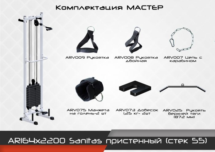 Sanitas пристенный (стек 55) — изображение 3