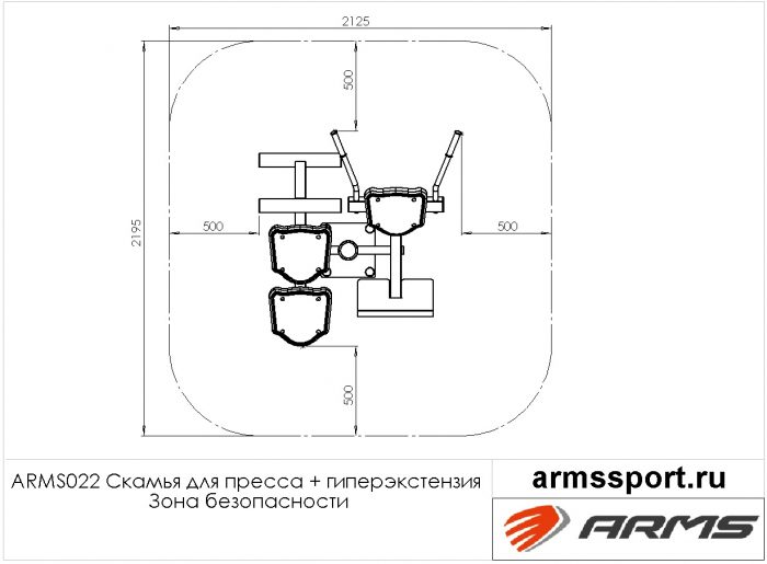 Скамья для пресса + гиперэкстензия — изображение 3
