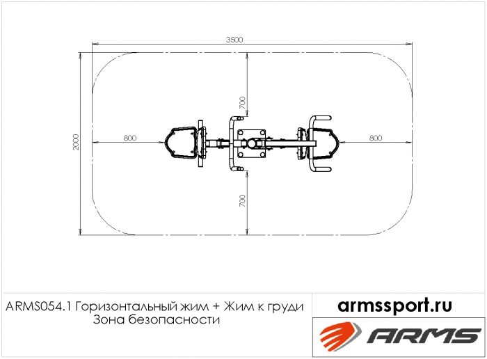 Горизонтальный жим + Жим к груди — изображение 3