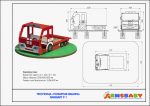 Песочница «Пожарная машина» — изображение 2