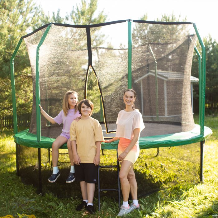 Батут с защитной сеткой KedaJump Jumpinator 8FT — изображение 9