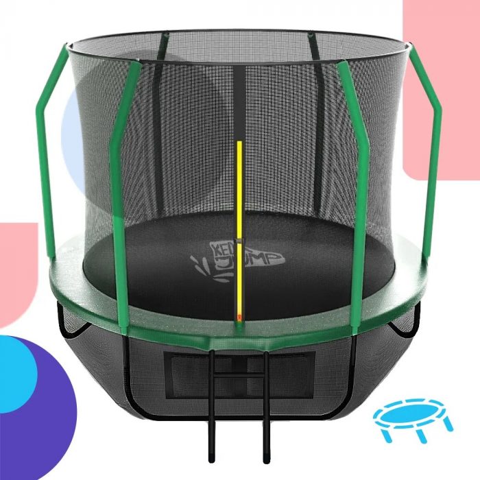 Батут с защитной сеткой KedaJump Jumpinator 8FT — изображение 1