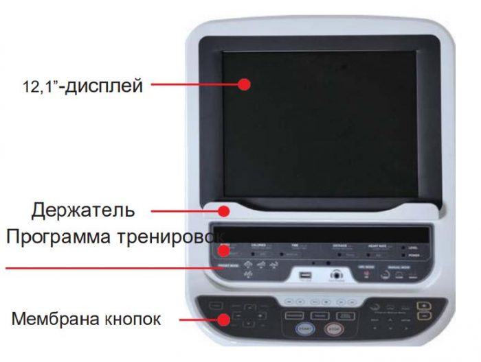 Эллиптический тренажер E500T — изображение 2