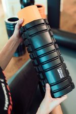 Цилиндр массажный 33 x 14 см черный двойной — изображение 8