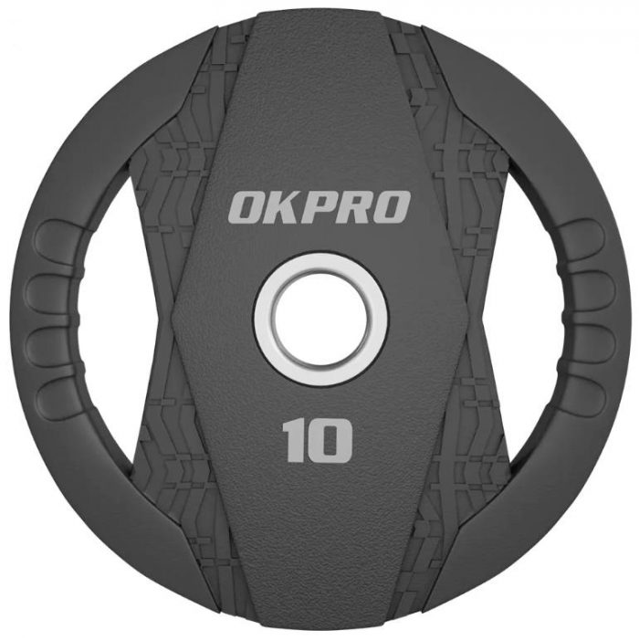 Диск олимпийский обрезиненный 2,5 кг OKPRO — изображение 1