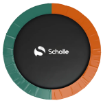 Батут Scholle Space Twin Green/Orange 8FT (2.44м) — изображение 7