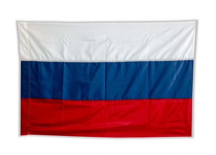 Флаг России 90х135 шелк — изображение 1