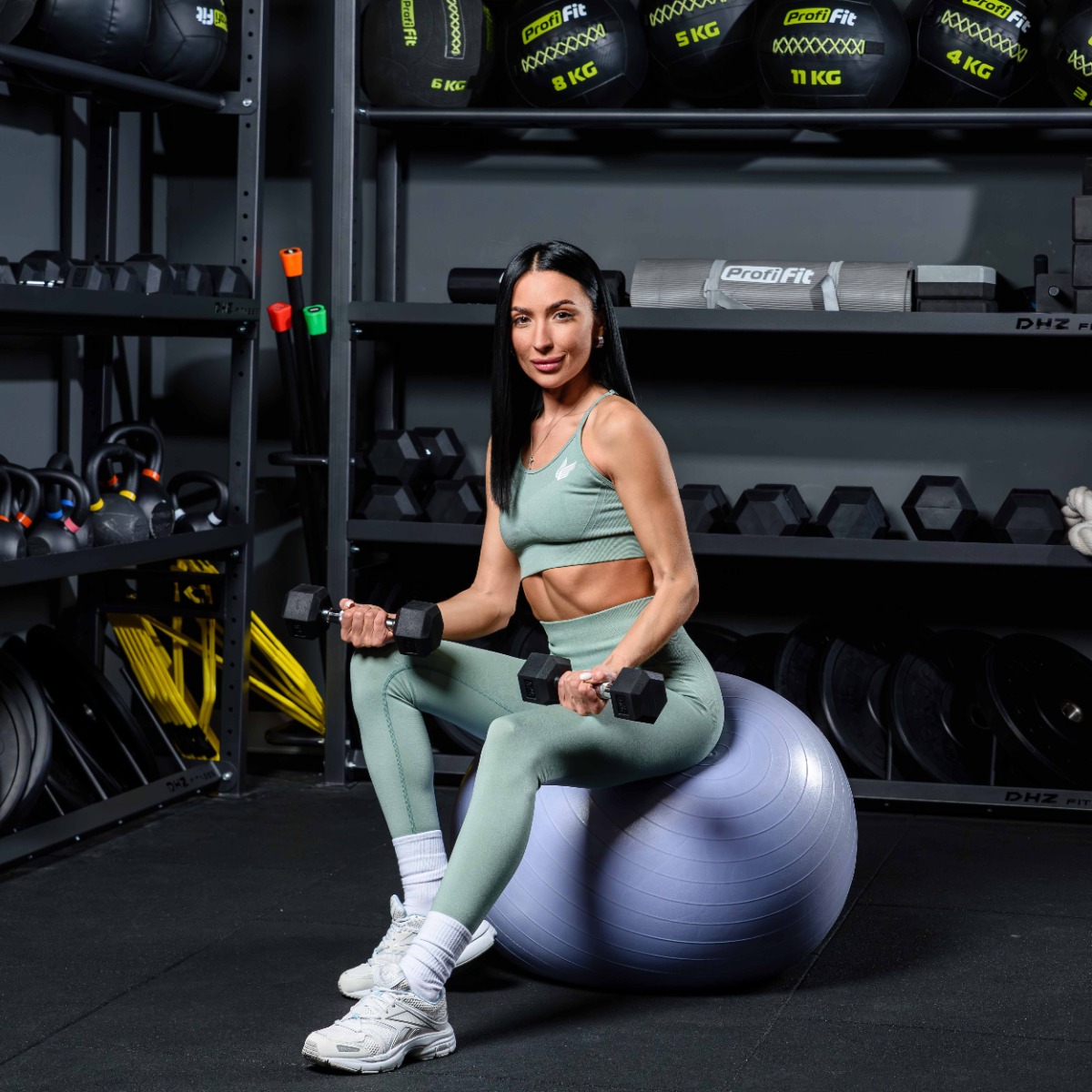 d65_profi-fit_5_ Гимнастический мяч антивзрыв D65 см PROFI-FIT — изображение 4