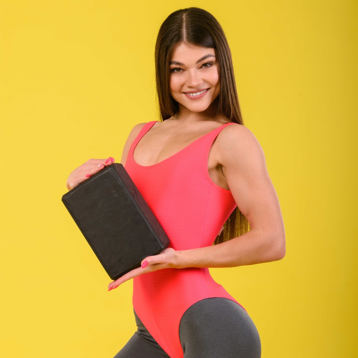 profi-fit_10_3 Блок для йоги черный PROFI-FIT — изображение 4