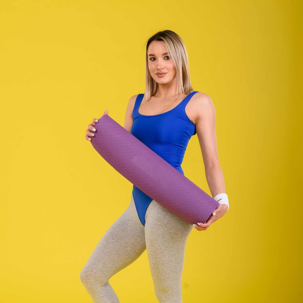 profi-fit_6_-__6 Коврик для йоги и фитнеса ПРОФ (фиолетовый-розовый) 6 мм PROFI-FIT — изображение 3
