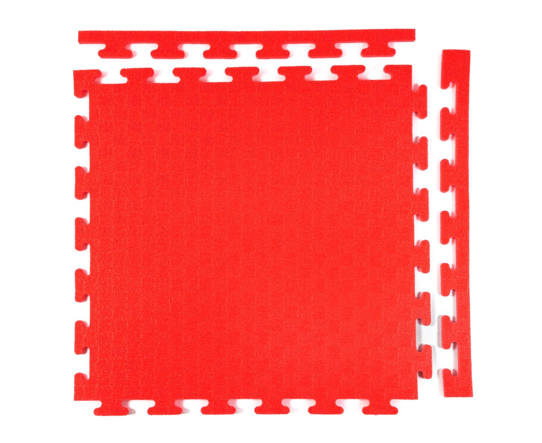Мат-пазл повышенной плотности, 50 х 50 см, 8 мм, Цвет красный