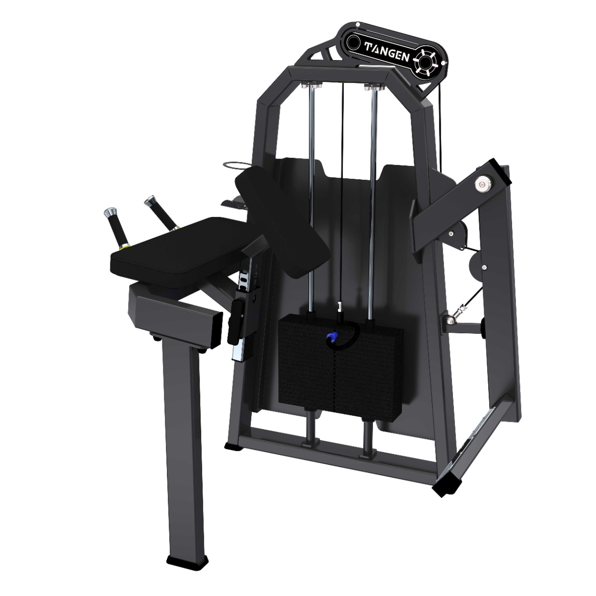 A2024 Глют-машина. Ягодичные. Стек 100 кг