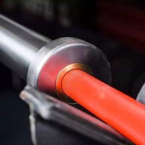 Гриф женский XF-15, RED - CHROME, 15 кг