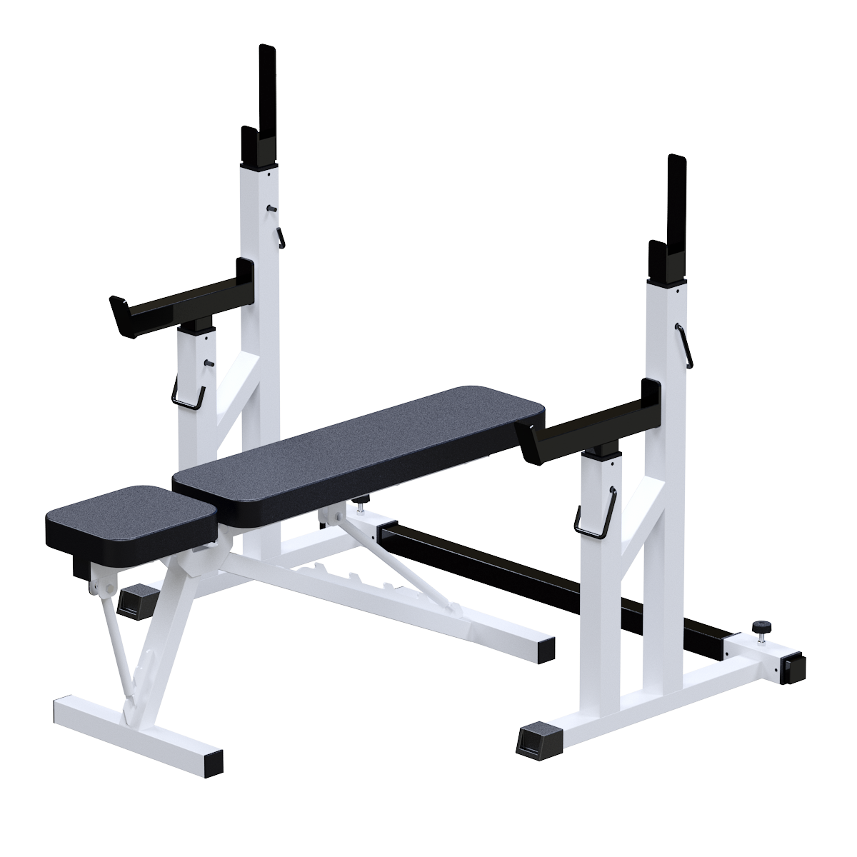 Скамья жимовая со стойками