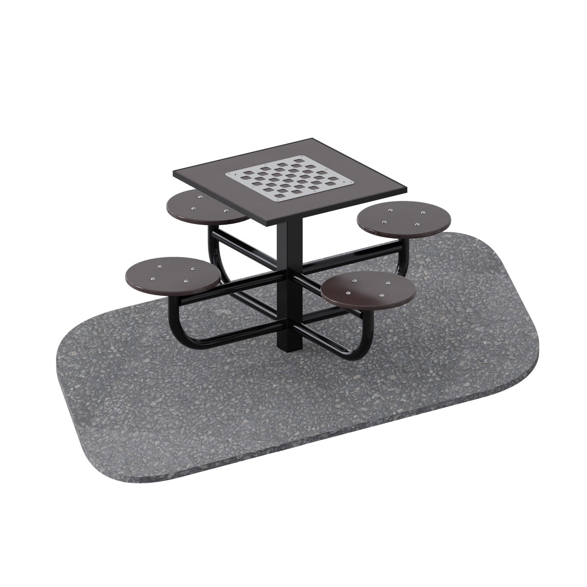 Шахматный стол уличный