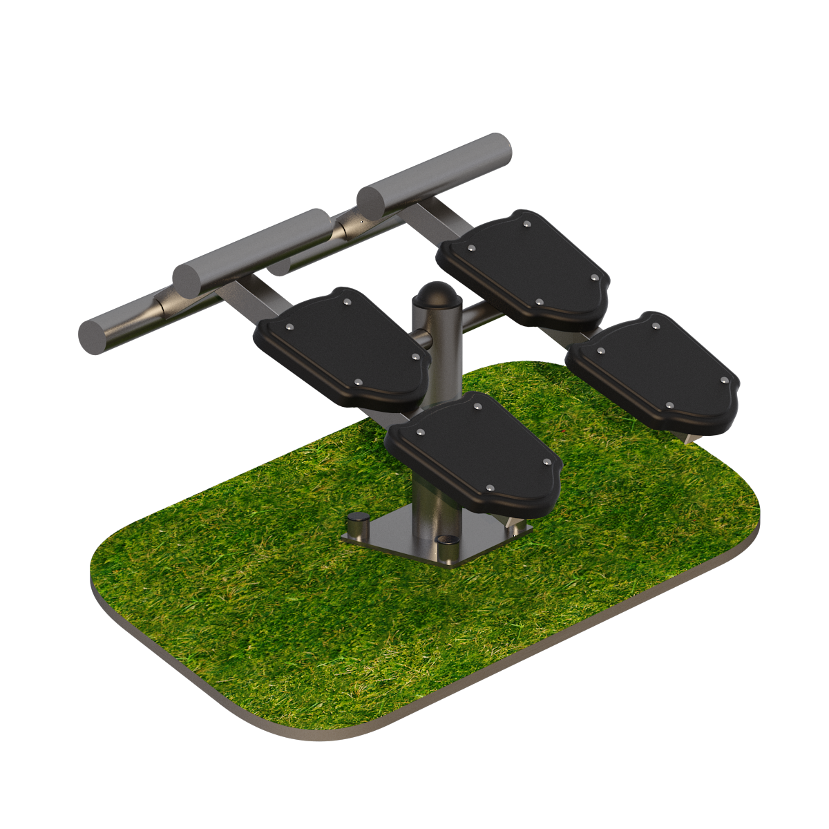 Скамья для пресса двойная