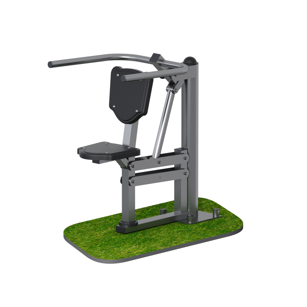 Жим на брусьях