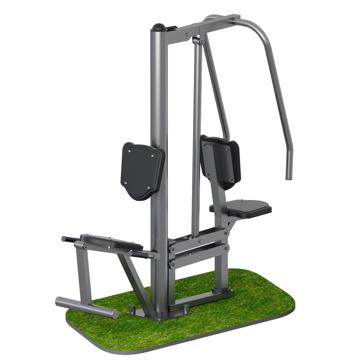 Горизонтальный жим + разгибание ног