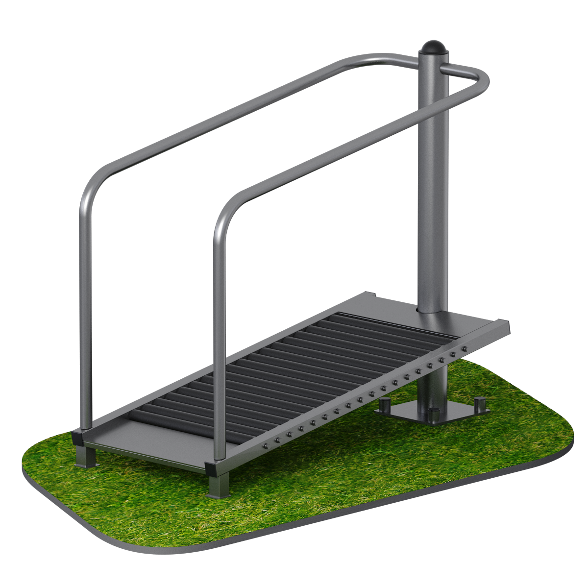 Уличный тренажёр беговая дорожка