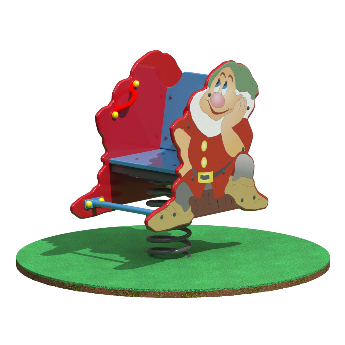 Качалка на пружине «Гном»