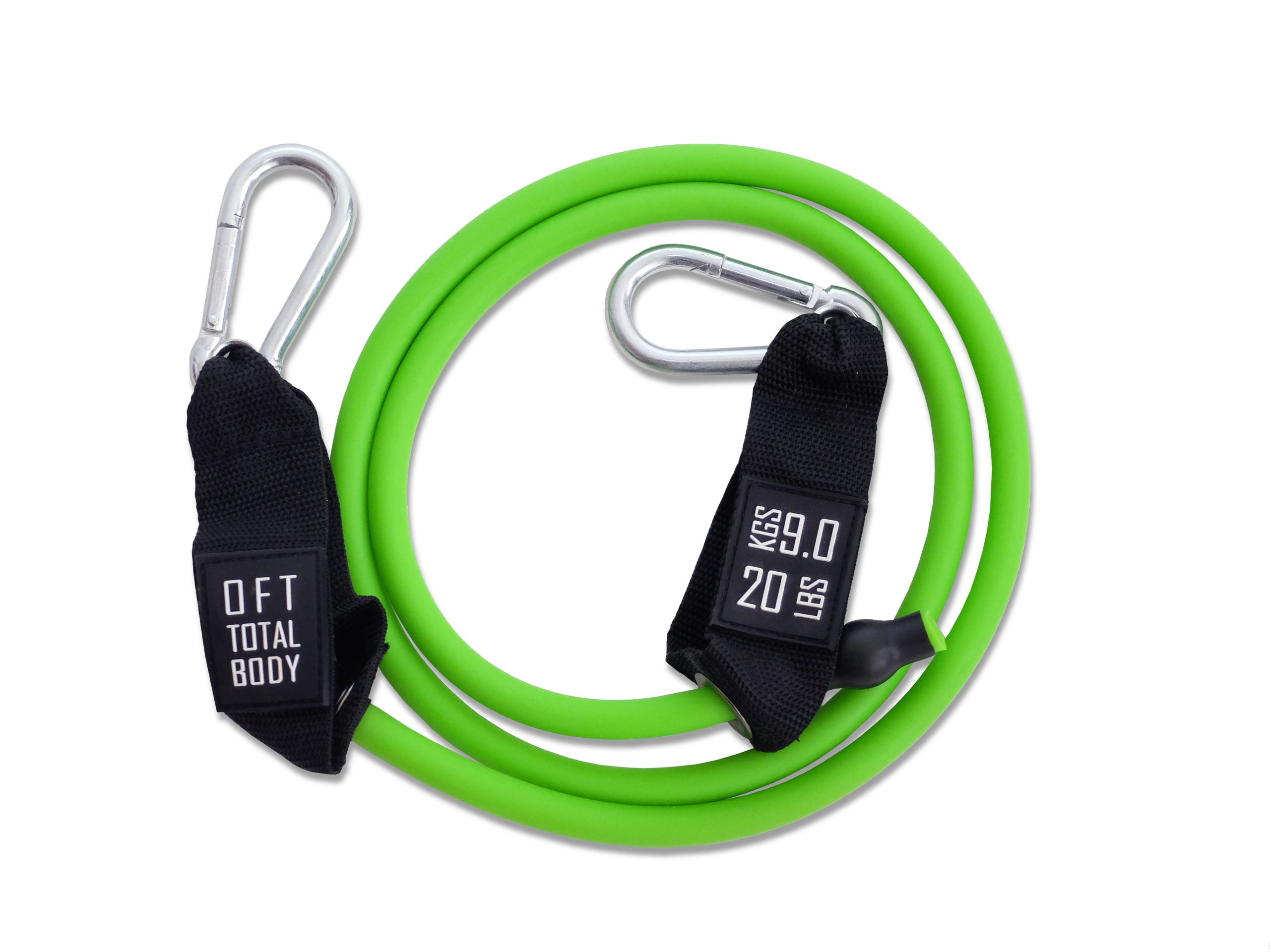 ft-ultx-20 Эспандер из натурального латекса с карабинами сопротивление 20 lbs — изображение 1