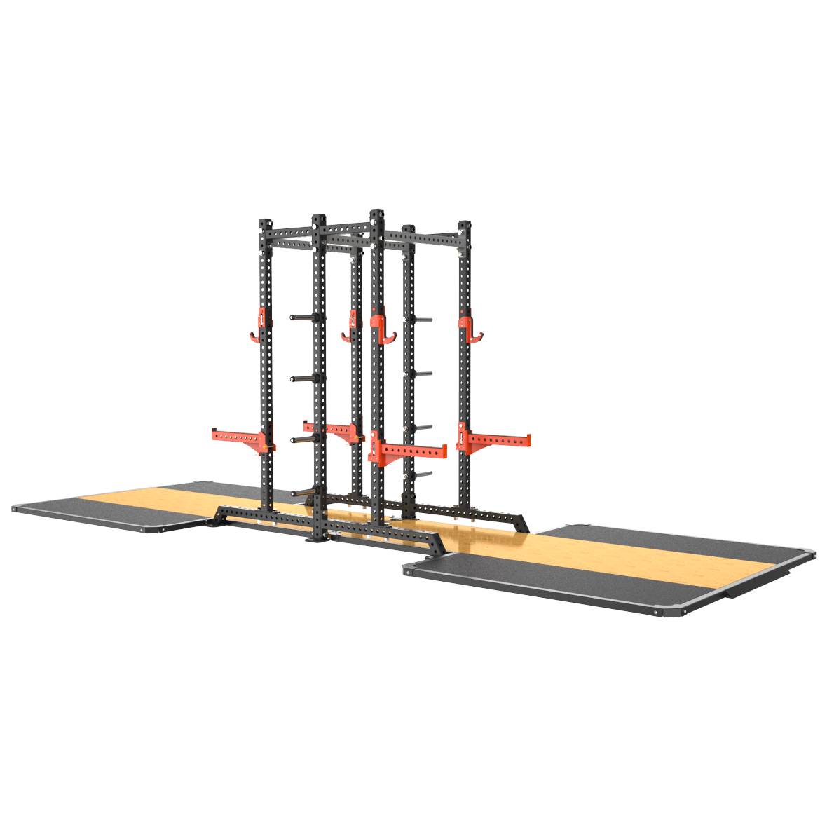 Impulse 5MS-01 две силовые полурамы MS01 с опцией-стойкой для хранения дисков MS00 и помостами SE5031 / MS31