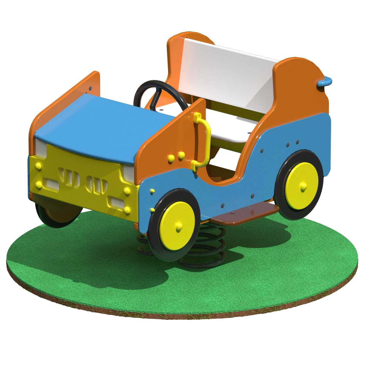 Качалка на пружине «Машинка»