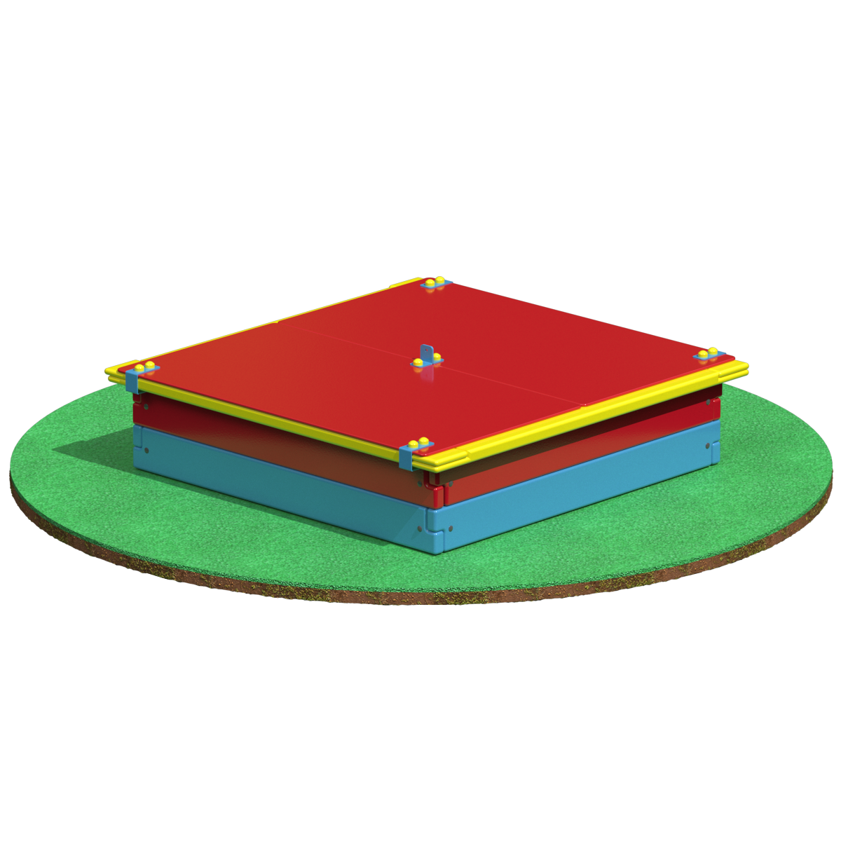 Песочница со съемной крышкой
