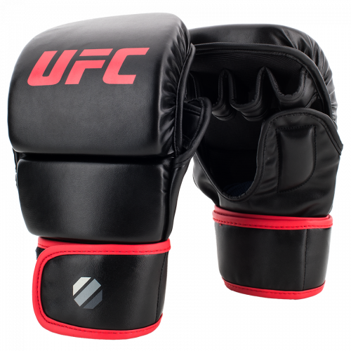 UFC Перчатки MMA для спарринга 8 унций черные S/M