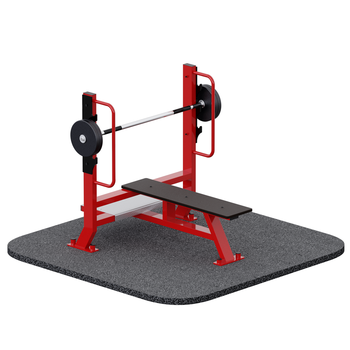 Уличный тренажер скамья для жима