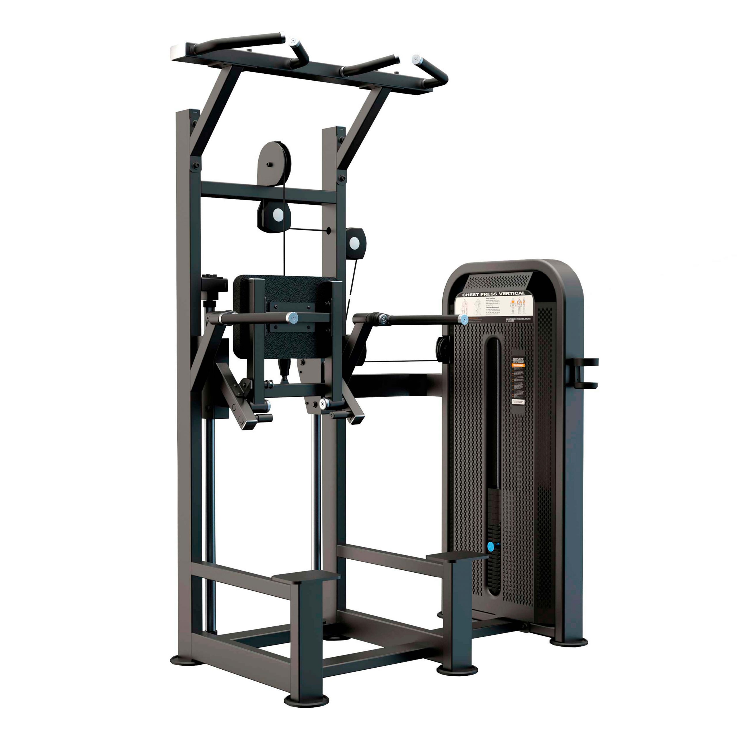 U3009D Турник, брусья с противовесом. Стек 99 кг