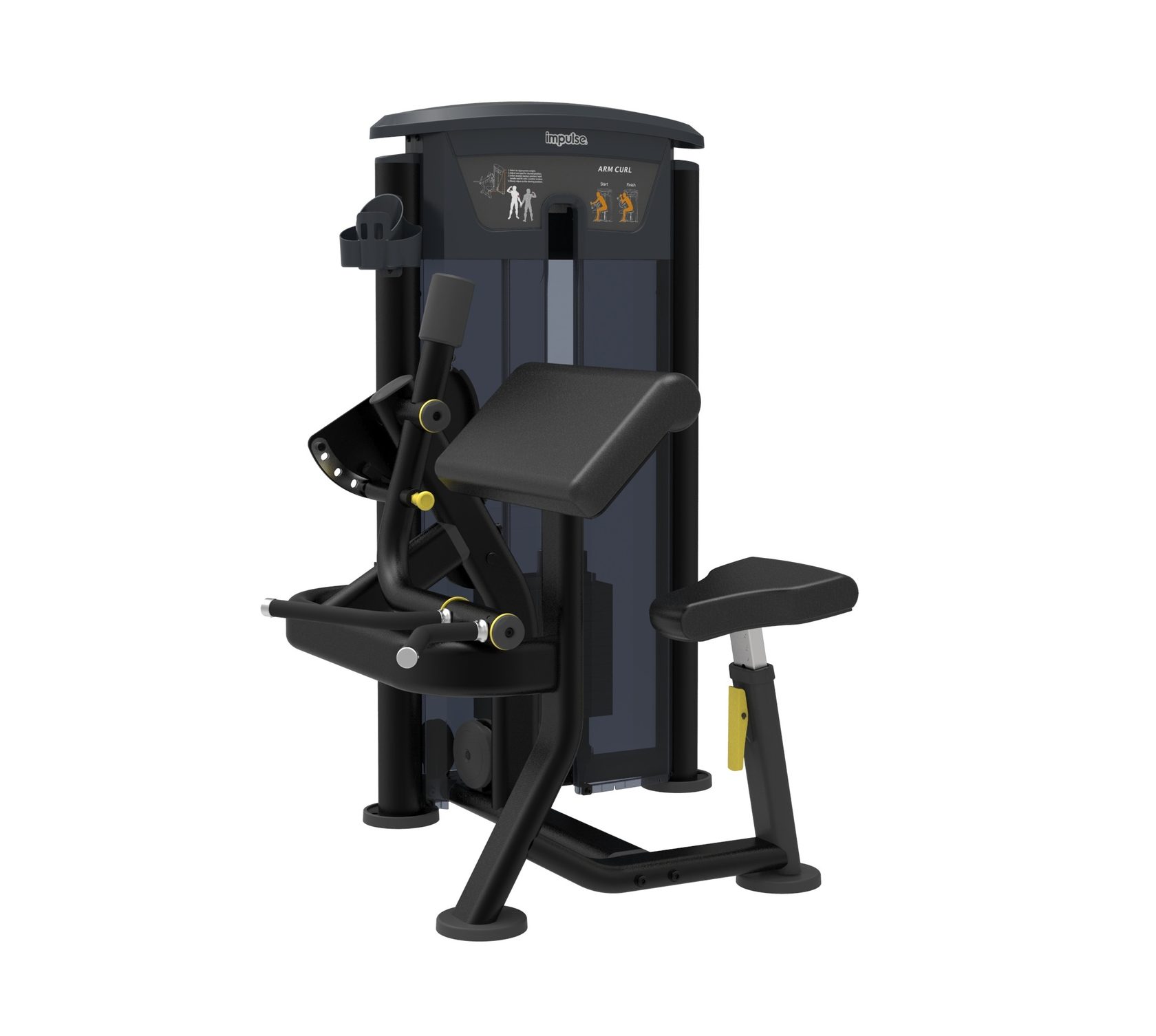 Impulse IT9503 бицепс, профессиональный тренажер
